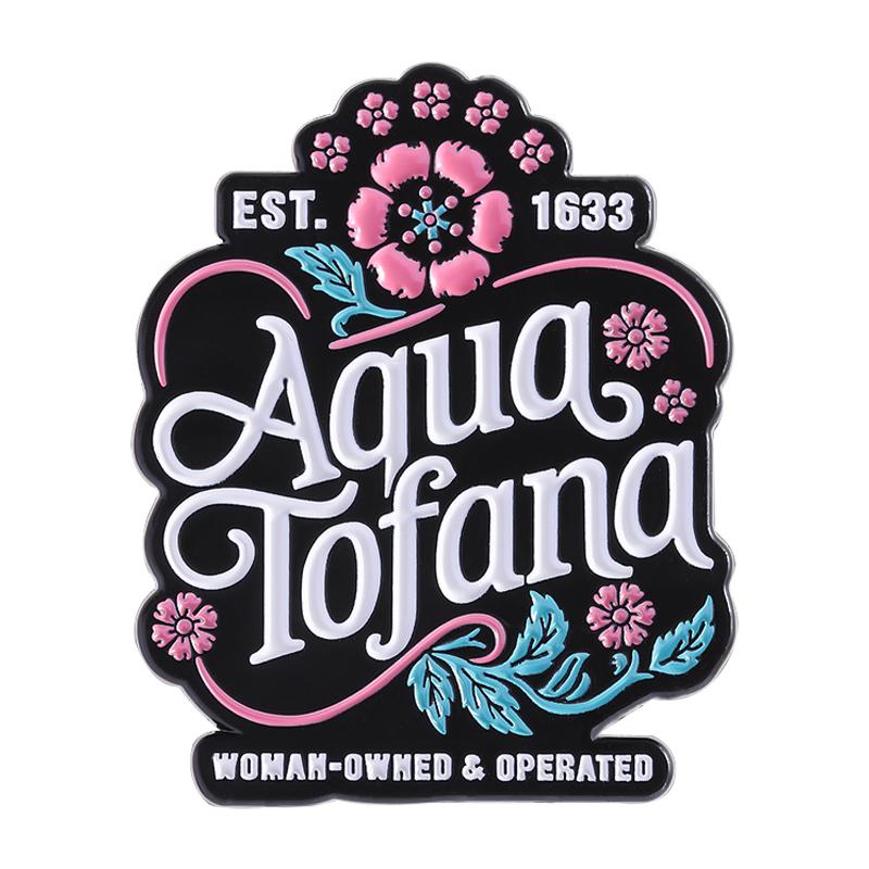 

Эмалевые значки Aqua Tofana На заказ ВЛАДЕЛЬЦЫ-ЖЕНЩИНЫ И УПРАВЛЯЕМЫЕ Броши Значки на лацкан Одежда Забавные украшения Подарок для друзей