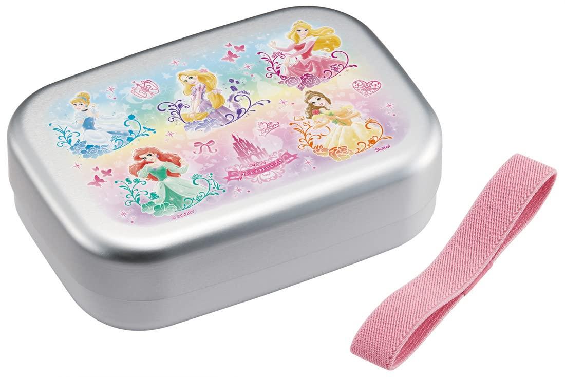 

Skater Aluminum Lunch Box 370ml Disney Princess 22 Girls Made in Japan Children s ALB5NV-A