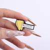 Dnes je nový začátek Smaltované připínáčky Kreslené sušenky štěstí Odznaky na klopu Povzbuzující šperky Dárek pro děti Přátele