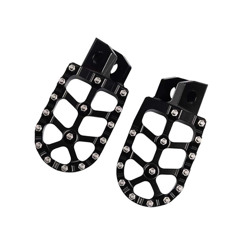 Powerful Footpeg Foot Pegs Rests Peda For YZ80 YZ125 YZ250 YZ500 WR200 WR250 WR500 HONDA XR350 Red