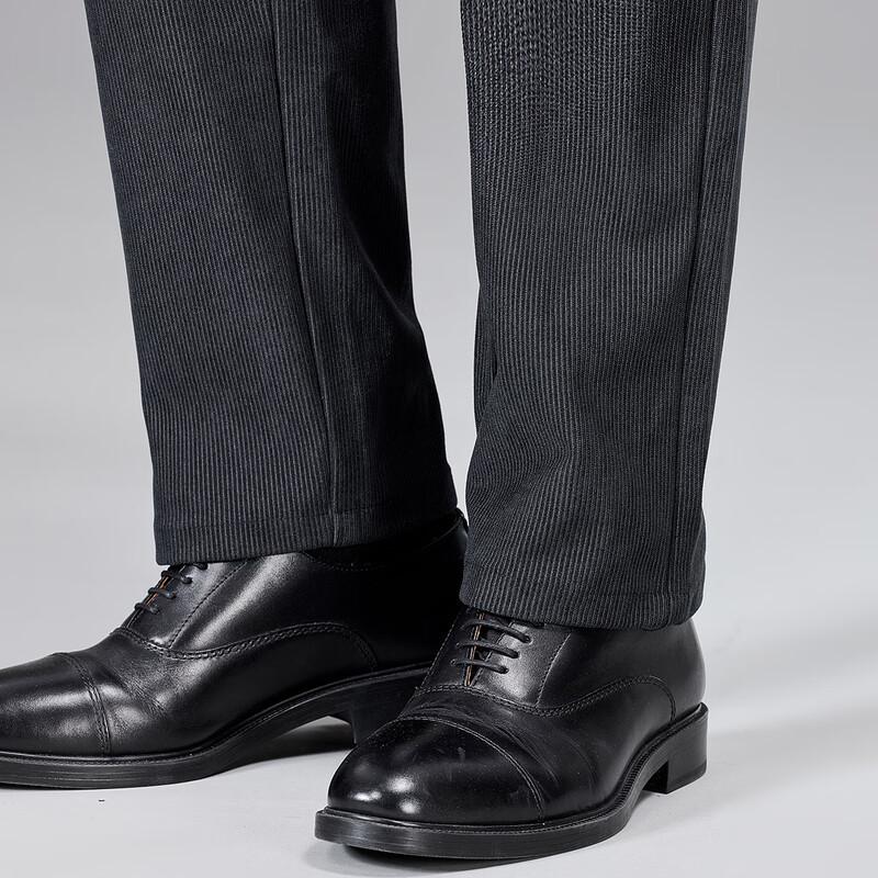 Sugus Men's Thick Corduroy Straight-Leg Business Casual Pants