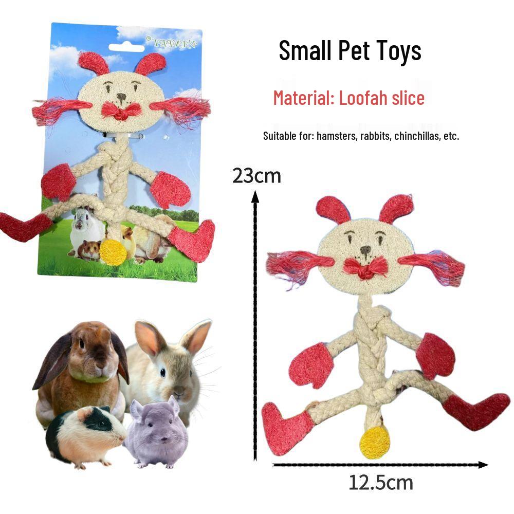 Wooden Hideout & Play Toys for Hamsters, Rats & Rabbits