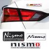 AQS3   Aluminum Car Badge Body Side Sticker Fender Trunk Decor Decal Styling For Nissan Juke Leaf Qashqai Patrol Pathfinder X-Trail Nis