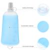 250 Ml Outdoor Sports Water Bottle Portable Soft Flask Collapsible Leakproof Silicone For Running Cycling Hiking Jogging Fitness