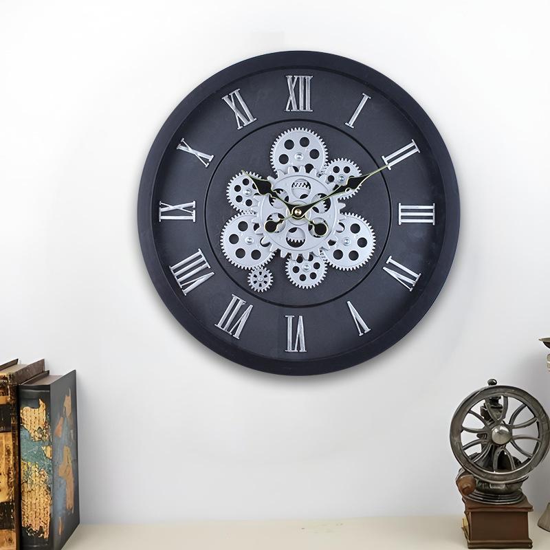 Zahnrad Wanduhr, Dynamisches Mechanisches Design, Bar Restaurant Wanduhr, Kreative Dekorative Wanduhr