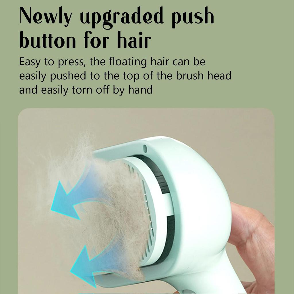 Dog Comb Pet Steam Massage Brush Round Head Teeth Spray Hair Removal for Cats Dogs Accessories