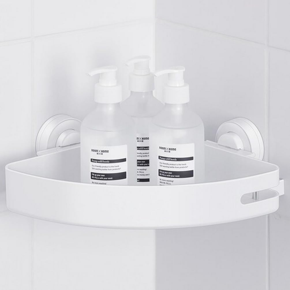 Nitori Suction Cup Corner Rack MS02 White NITORI 8511764