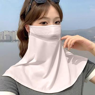 Sun Protection Guard High-Power UV Protection Ice-Like Breathable Fabric Full Coverage Summer Sun Shield