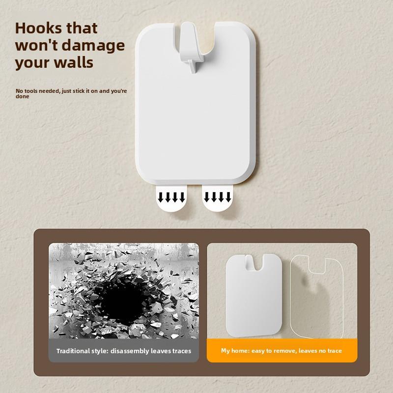 Hanging Tools No Punching Photo Frame Wall Hanging Hook Traceless Nails for Wedding Photos Latex Paint Wall Mural Hanger