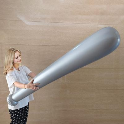 Inflatable Baseball Bat Toy Jumbo Wood Print Blow Up Bat for Pool Party Decorations Large Inflatable Bat for Birthday Sports Theme Game Favors