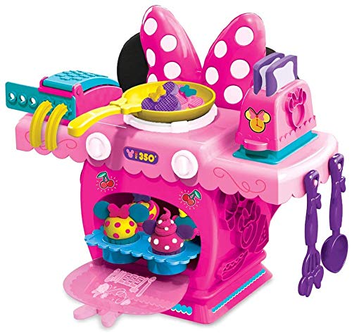 Disney Minnie Mouse Deluxe Kitchen Clay Play Set for Kids and Girls [Parallel Import]