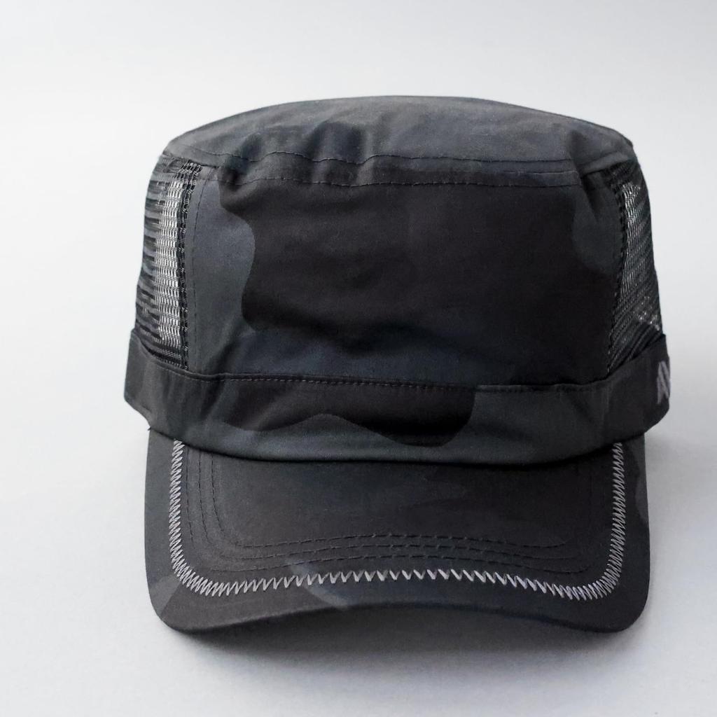 Custom Made BIG SIZE Standard Mesh Work Cap Mesh Cap Hat XL Large Size Cap Black Deep Spring Summer Big Size Black [Avirex] Men's Men's (JP, Alphabet,