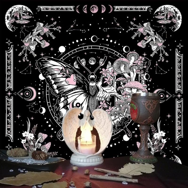 Square Altar Board Game Cards Pad Rune Table Cloth Metaphysical Board Game Mat