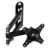Adjustable Wall Mount Monitor Stand for 17-32 Inch Screens - Universal Swivel, Retractable, Vertical & Horizontal 