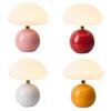 Tri Color Dimming Table Lamp USB Plug Atmosphere Light Creative Mushroom Bedside Lamp  Living Room