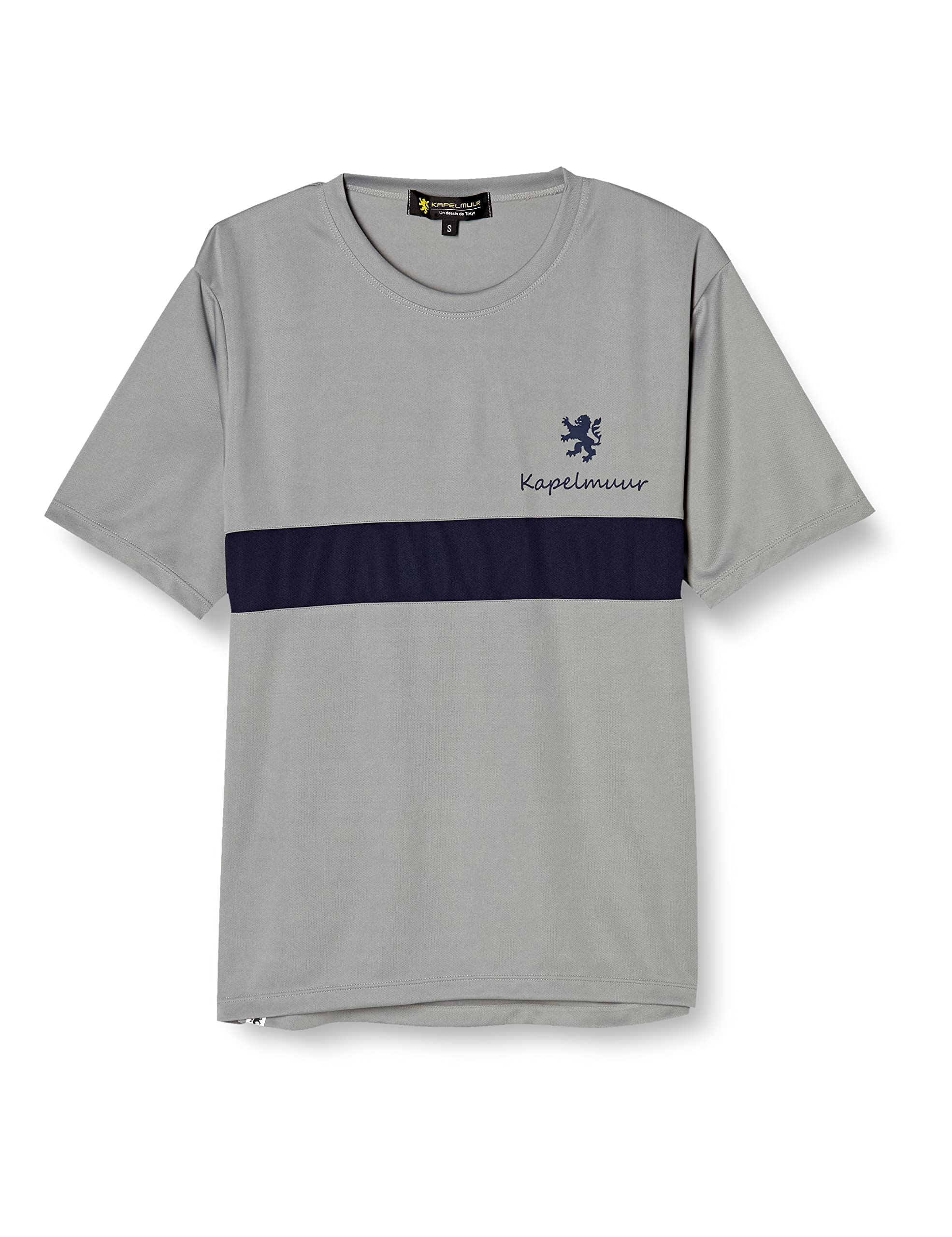 

Kapelmuur Three-Pocket Dry T-Shirt, Gray, Size S