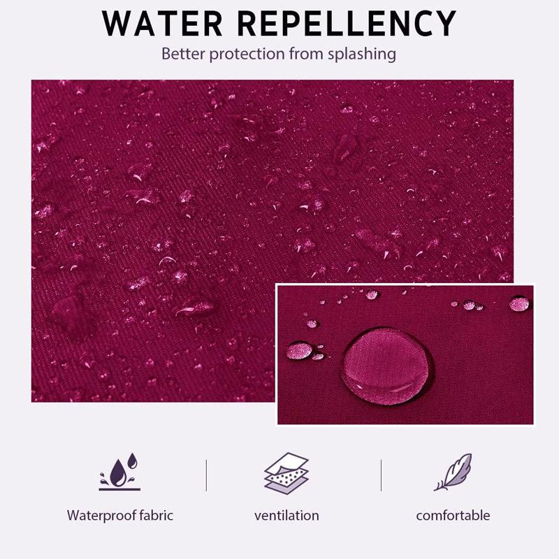 Jednobarevná zástěra pro dospělé do kuchyně a restaurace Zástěra s kapsami