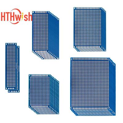 5-40PCS PCB Board Breadboard 2x8 3x7 4x6 5x7 7x9cm Universal PCB Experiment Blue Prototype Circuit Boards Diy Electronic Kit