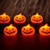LED Halloween Decoration ABS Candle Lamp Creative Pumpkin Lamp  Bar Haunted House