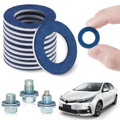 10-30 ks vyměnitelných těsnění vypouštěcích zátek do auta, podložka do auta pro Toyota/Camry/Corolla/Lexus/Scion