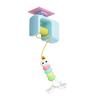 Retractable Cat Teaser Door Hanging Toy Kit Interactive Boredom Buster Self-Entertainment Toys for Kittens