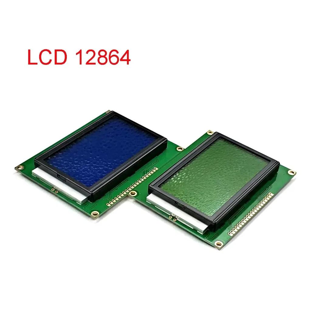 LCD1602 LCD2004 LCD12864 Display Blue/Green LCD Display Module with Blue/Green Backlight 5V Parallel Serial Port Module Board