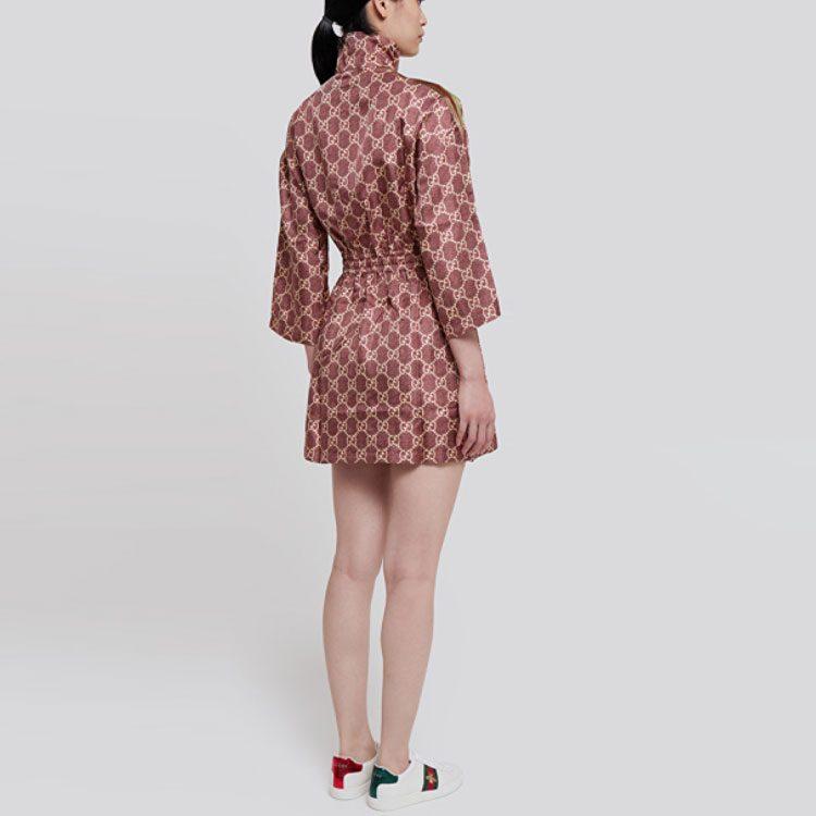 Gucci FW21 Long Sleeved Dress Women's Pink 628781-XJCL5-5281