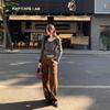 Women's Spicy Girl Slim Fit Striped Long Sleeve Top - New 2026 Style