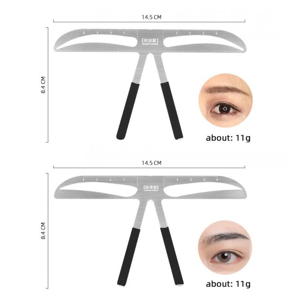 Balance Shaper Augenbrauen-Tattoo-Lineal 3D Augenbrauen-Messwerkzeug Make-up-Werkzeuge