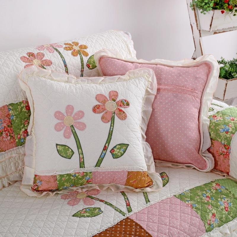 Подушка для дивана из чистого хлопка Корейская пасторальная хлопковая подушка для дивана — фото 3