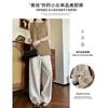 High-quality Linen Cotton Wide-leg Pants Women's Summer Thin Loose Straight Casual Pants Lazy and Thin High-waisted Yamamoto Floor-mopping Pants