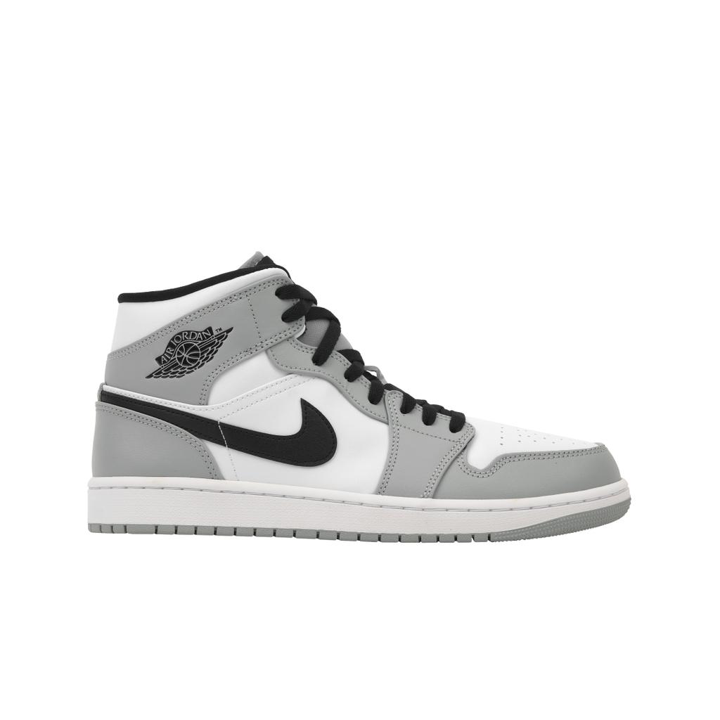 Jordan 1 Mid Light Smoke Grey