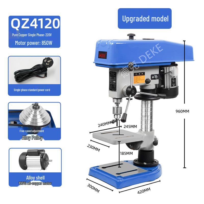 Deke Z516BC 16mm High Power 750W Bench Drill Press & Mill Machine