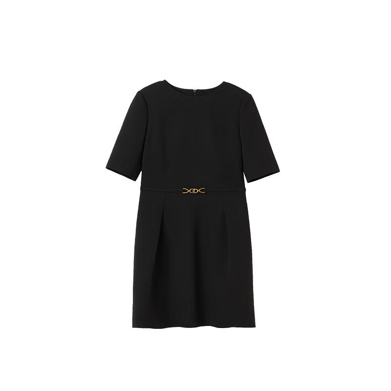 

LANCY French Elegant Acetate Slim Dress L