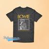 David Bowie Shirt Im Only Dancing Tour Cover T-Shirt Unisex Schwarz Weiß Vintage Musik Bootleg Shirt