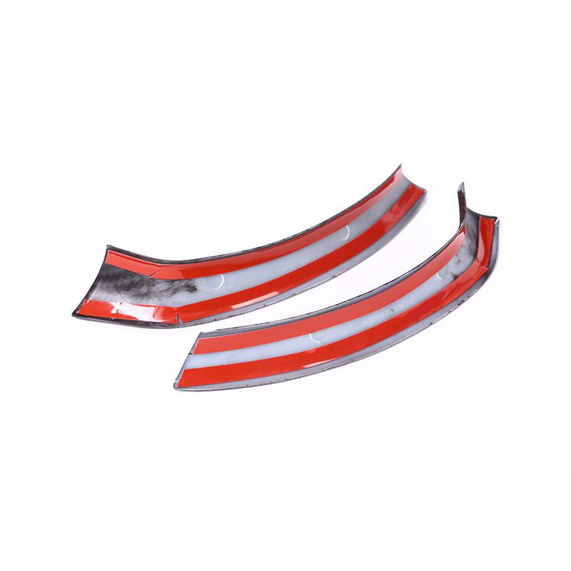 ABS Carbon Fiber For Alfa Romeo Giulia Stelvio 2017 2018 2019 Car Steering Wheel Cover Trim Interior Accessories