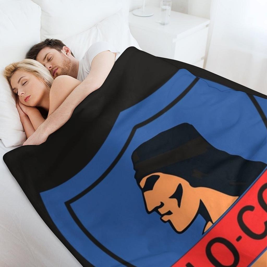 Colo-Colo Logo Classic T-Shirt Throw Blanket Blankets and Throws Soft Plaid Bed Fashionable Hairys Blankets