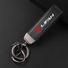 Luxe Leren Sleutelhanger met Auto Embleem Sleutelhanger Hanger Voor LIFAN