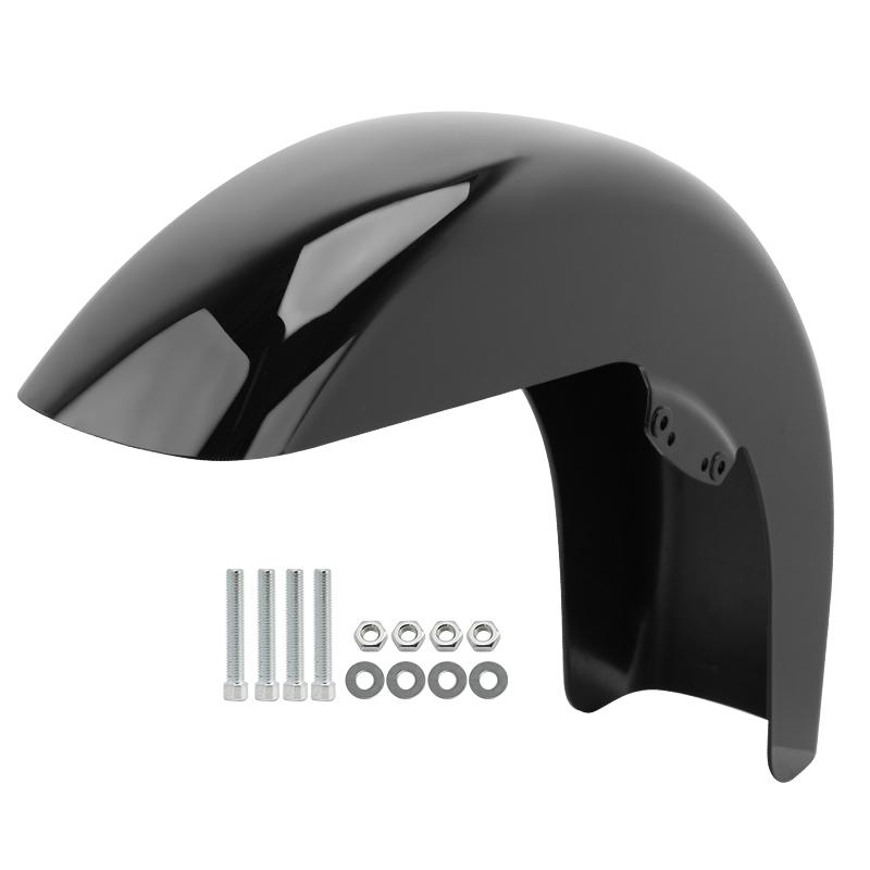 

Мотоциклетное переднее крыло, брызговик, крышка, глянцевый черный для Harley Touring Electra Glide Street Road King Glide Ultra 2014-up чёрный