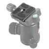 PU40 40x40mm Adjustable Quick Release Plate for Arca Swiss Type Ballhead Tripod