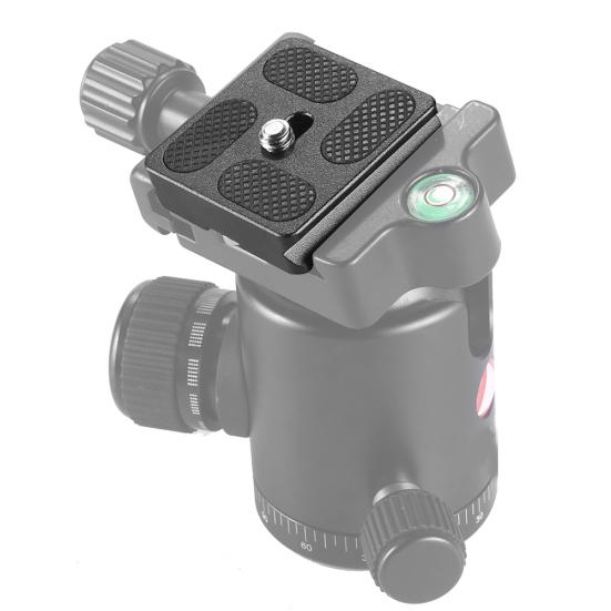 PU40 40x40mm Adjustable Quick Release Plate for Arca Swiss Type Ballhead Tripod