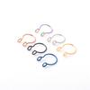 1pcs C Shaped Fake Nose Ring Hoop Septum Rings Stainless Steel Nose Piercing Fake Piercing Oreja Pircing Jewelry  Hot New