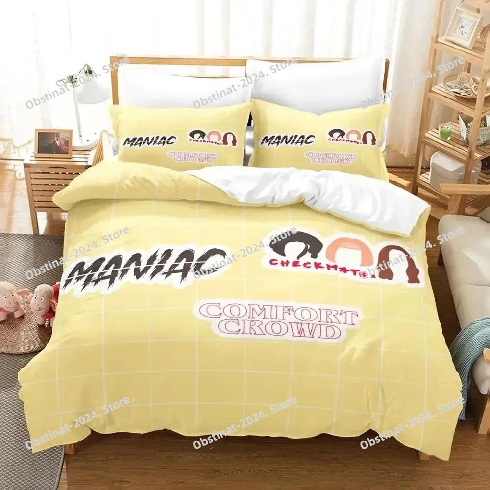3D-Druck Sänger Conan Gray Bettwäsche-Set Bedrucktes Bett-Set Bettbezug Laken Kissenbezug Bett Weiche Deckenbezug Voll Queen King Size