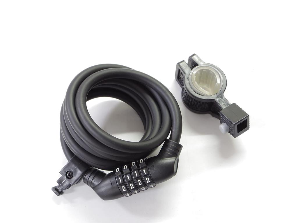 ULAC ZEN MASTER Eco Cable Blocare bobina bicicletei 10mmx180cm Negru UL-A600-01