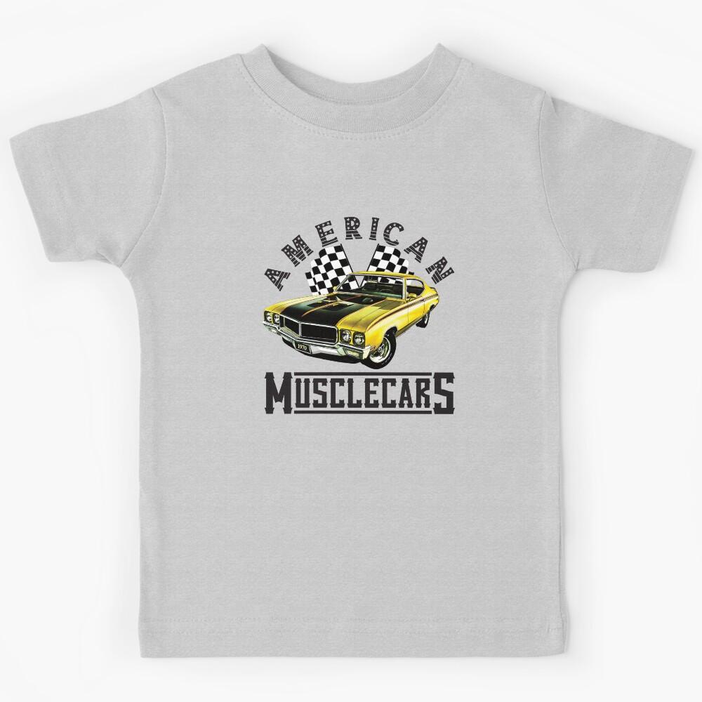 Muscle Cars Street Machine High Performance Race Car Kids T-Shirt 160