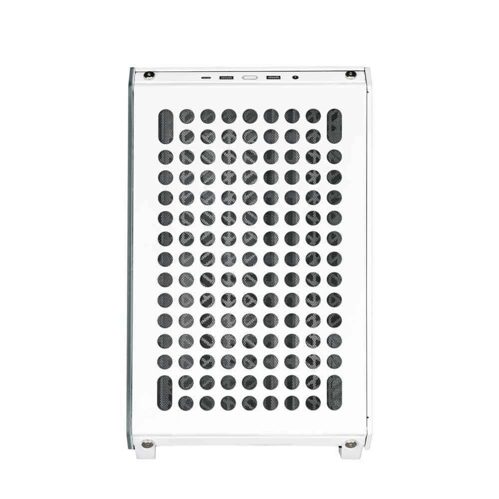 PC skříň Cooler Master Qube 500 Flatpack bílá, plně modulární panelová ATX, bílá, midi tower, Q500-WGNN-PSE