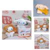 Cinnamoroll Plush Key Holder With Taiyaki Design For Bag Or Keys