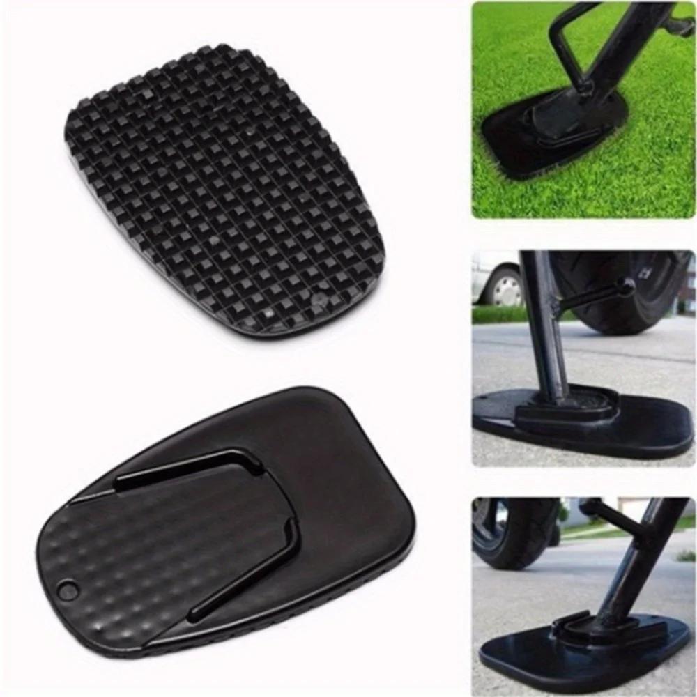 1PC motorcycle foot mat suitable for outdoor parking, foot mat bracket, support plate, mat, motorcycle accessories