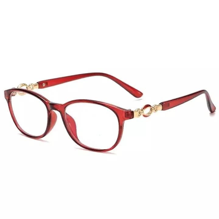 

New 3 In 1 Progressive Multifocal Reading Glasses Women Anti-Blue Eyeglasses Easy To Look Far And Near +1.0 To +4.0 +4.0