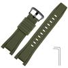 Silikonový řemínek na hodinky pro Casio G-SHOCK řady GST GST-W300 210 400G S130 S310 S330 B100 Řemínek na hodinky Sportovní pásek Náramek